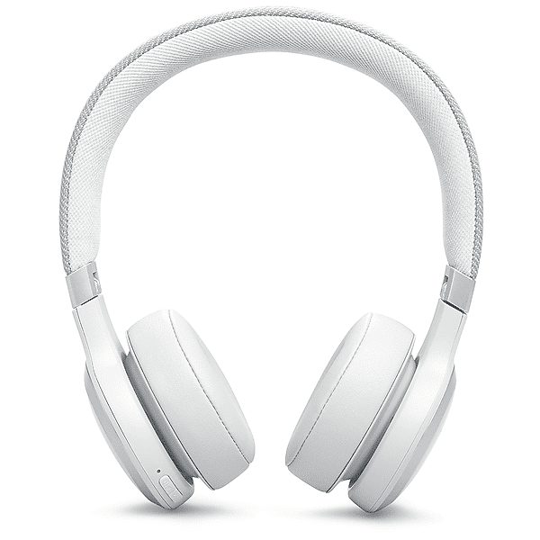 jbl live 670nc cuffie wireless, bianco