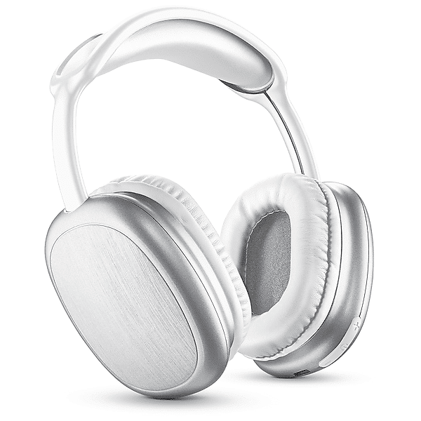 cellular line cuffie around-ear blueth cuffie wireless, bianco