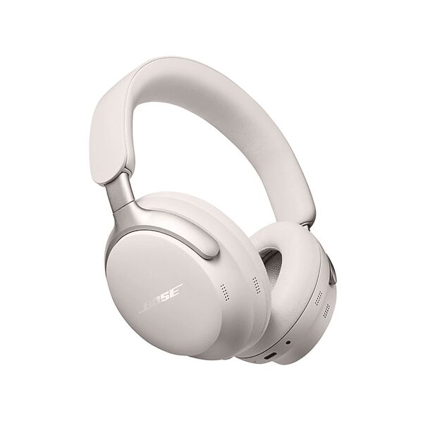 bose qc ultra headphones cuffie wireless, bianco