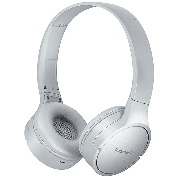 panasonic rb-hf420be-w cuffie wireless, bianco