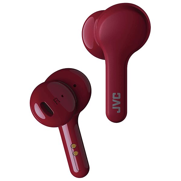 jvc ha-a8t auricolari wireless, rosso