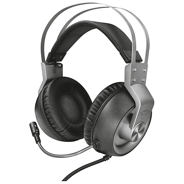 trust gxt430 ironn headset cuffie gaming, black