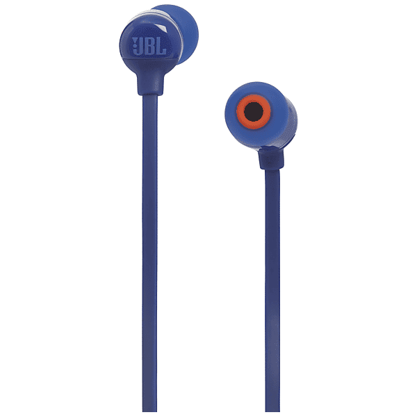 jbl t110 bt auricolari, blu