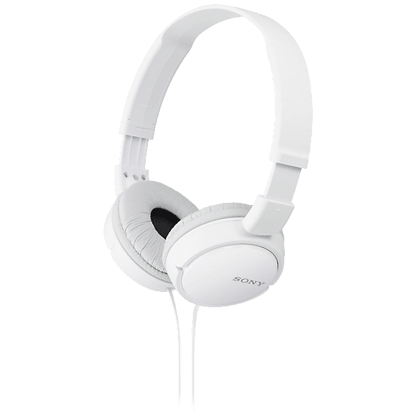 sony mdrzx110w.ae cuffie, bianco