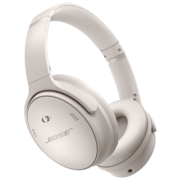 bose quietcomfort 45 cuffie wireless, white smoke