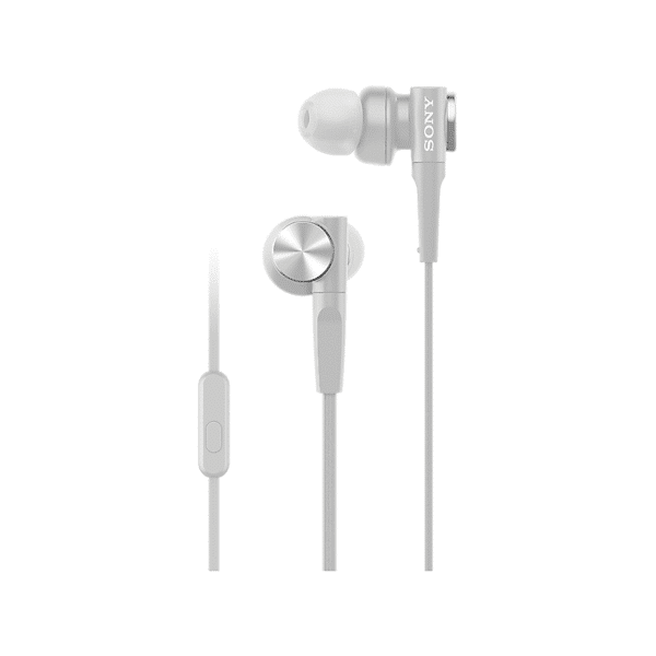 sony mdrxb55apw auricolari, white