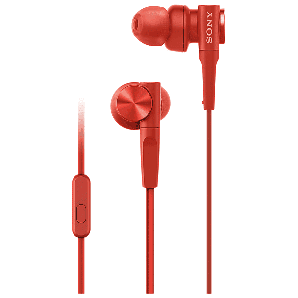 sony mdrxb55apr auricolari, red