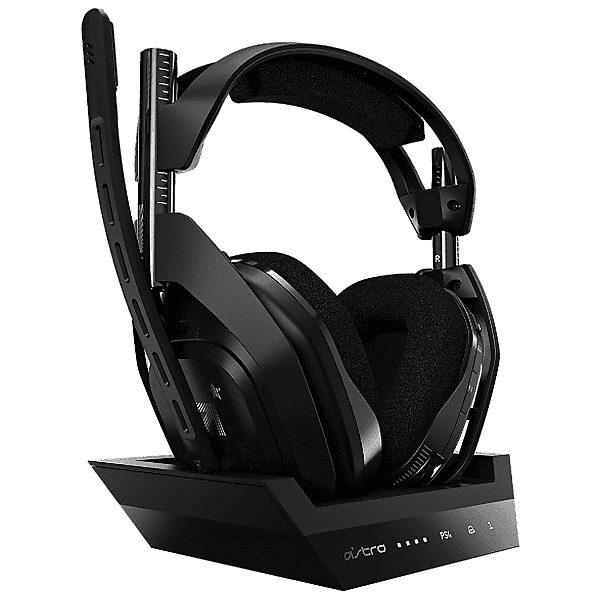 astro a50 wireless ps4 pc cuffie gaming, nero