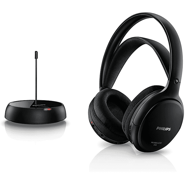 philips shc5200/10 cuffie wireless, black