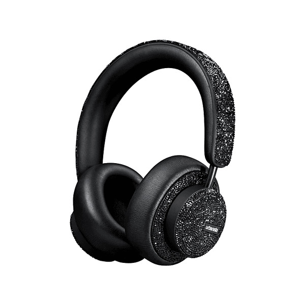 urbanista miami crystal swarovski cuffie wireless, black - nero