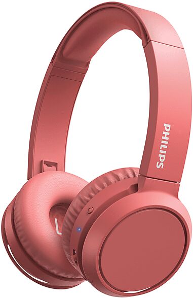 philips tah4205rd/00 cuffie wireless, red