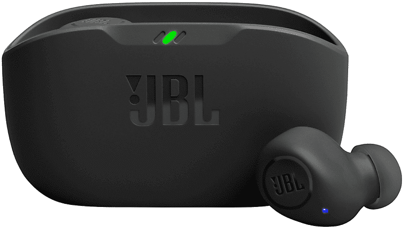 jbl wave buds auricolari wireless, nero