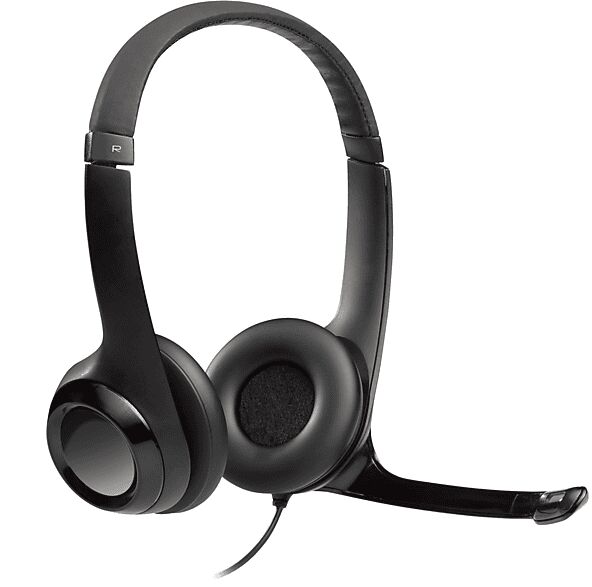 logitech h390 cuffie pc, grigio