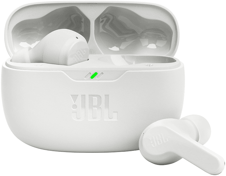 jbl wave beam auricolari wireless, bianco