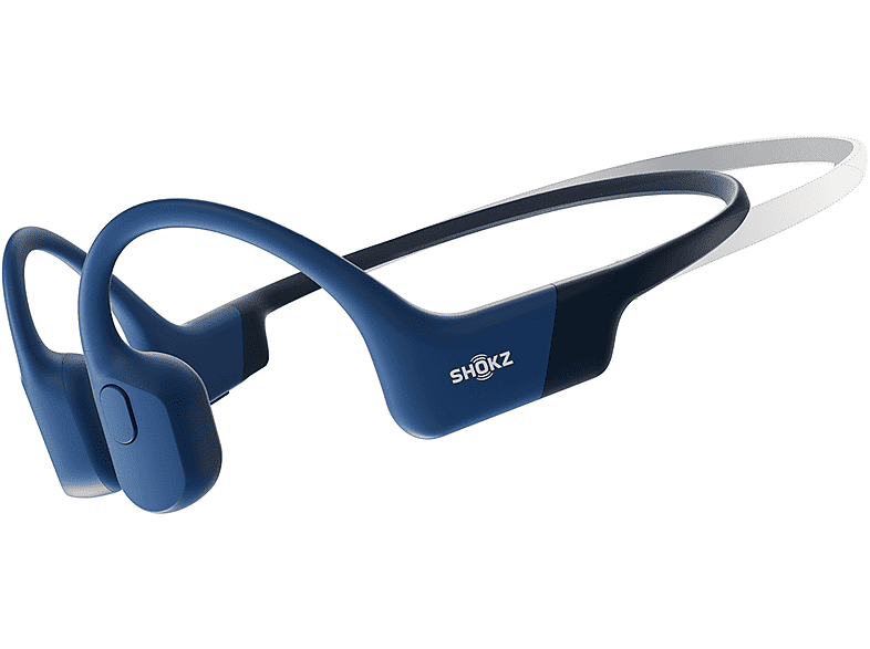 shokz openrun mini cuffie wireless, blu