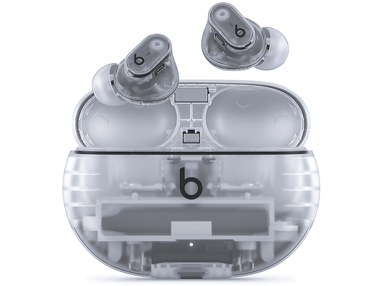 beats studio buds + auricolari wireless, transparent