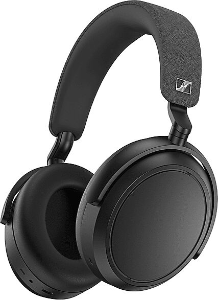 sennheiser momentum 4 black cuffie wireless, nero