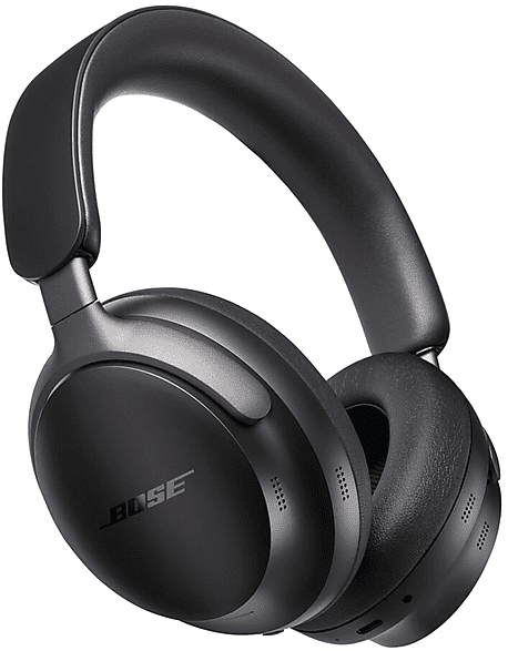 bose qc ultra headphones cuffie wireless, nero