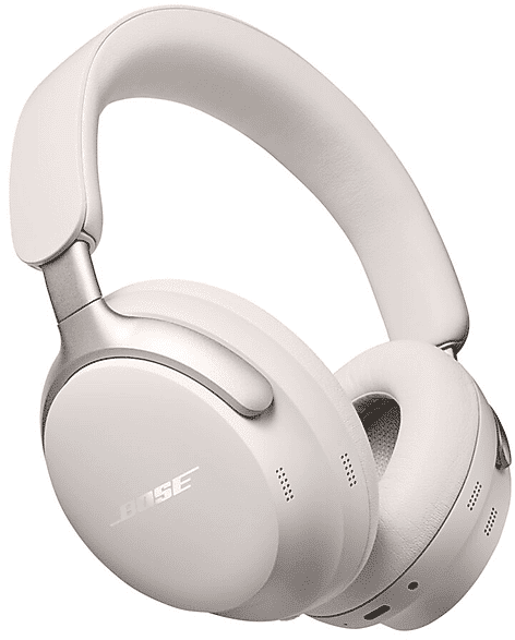 bose qc ultra headphones cuffie wireless, bianco