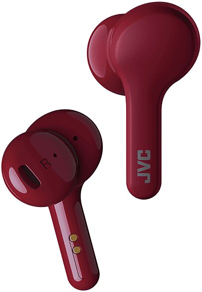 jvc ha-a8t auricolari wireless, rosso