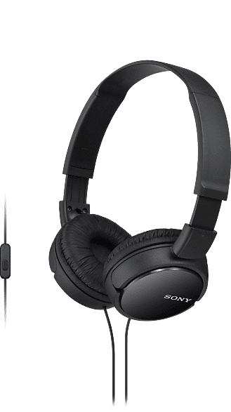 sony mdrzx110apb.ce7 cuffie, nero