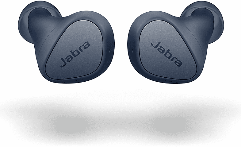 jabra elite 3 bluetooth auricolari wireless, blu navy