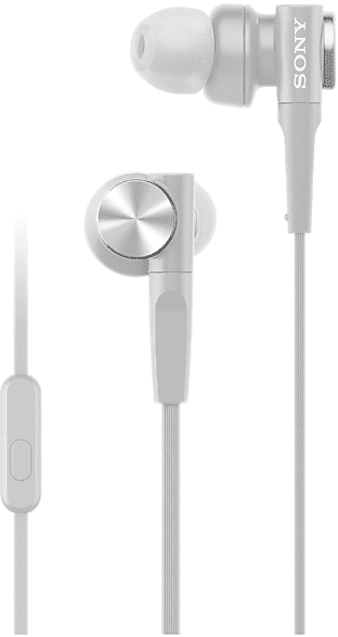 sony mdrxb55apw auricolari, white