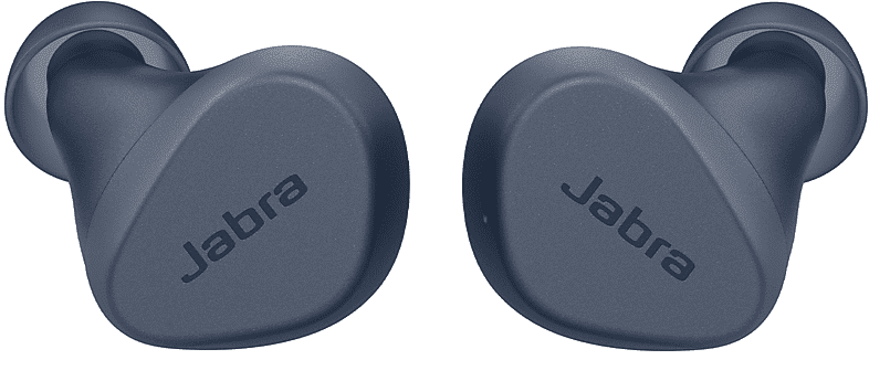 jabra elite 2 auricolari tw auricolari wireless, blu navy