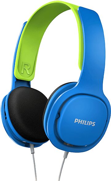 Philips SHK2000BL/00 CUFFIE, Blu/verdi