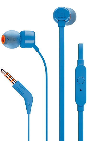 JBL TUNE 110 BLU AURICOLARI, Blu