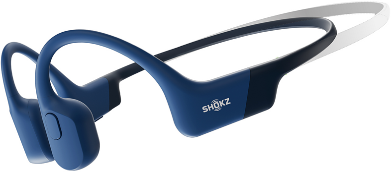 SHOKZ OPENRUN MINI CUFFIE WIRELESS, blu