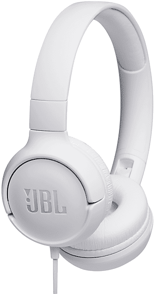 JBL TUNE 500 WHITE CUFFIE, Bianco