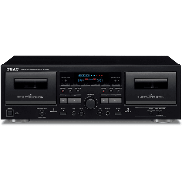 teac deck  double cassette player