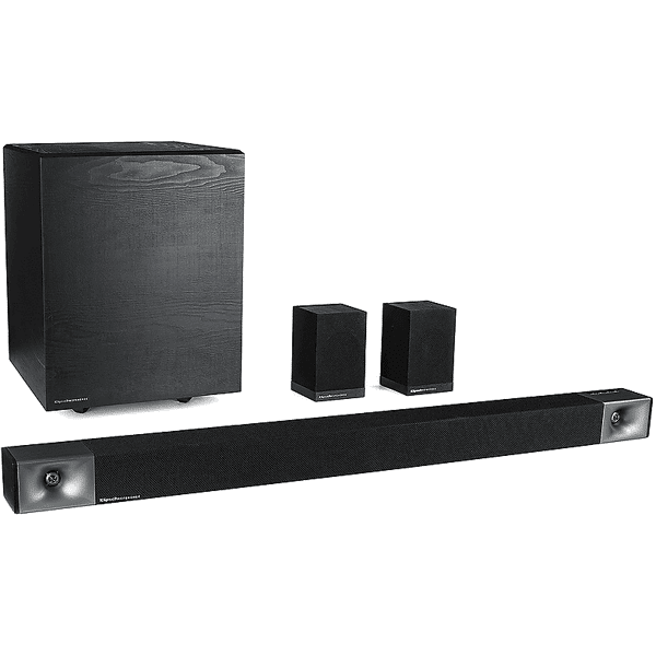 klipsch soundbar + subwoofer  cinema 600 kit 5.1