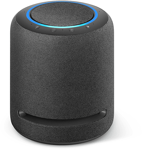 amazon assistente vocale  echostudio black