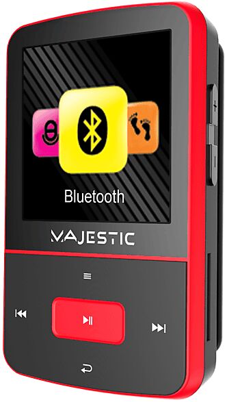 majestic lettore mp3  bt-3284r 32gb rd