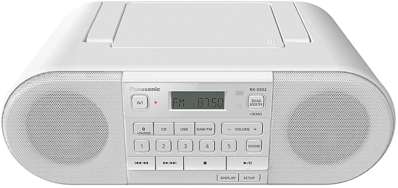 panasonic radio  rx-d552e-w