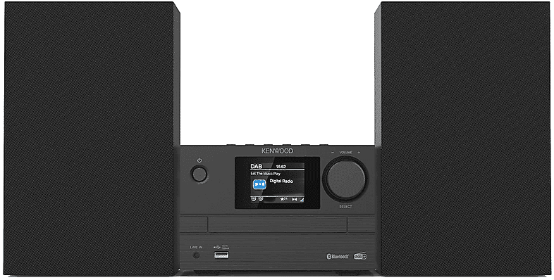 kenwood micro hi-fi  m-525dab