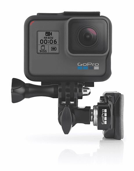 gopro supporto per casco  helmet front + side mount