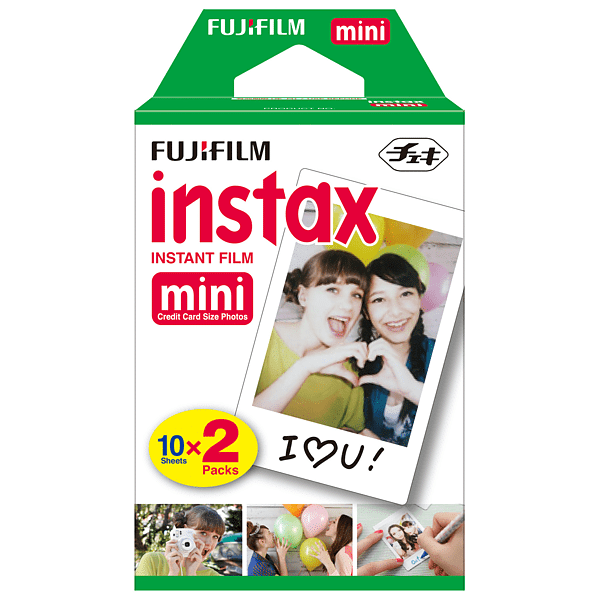 fujifilm pellicola istantanea  instax film mini twinpack