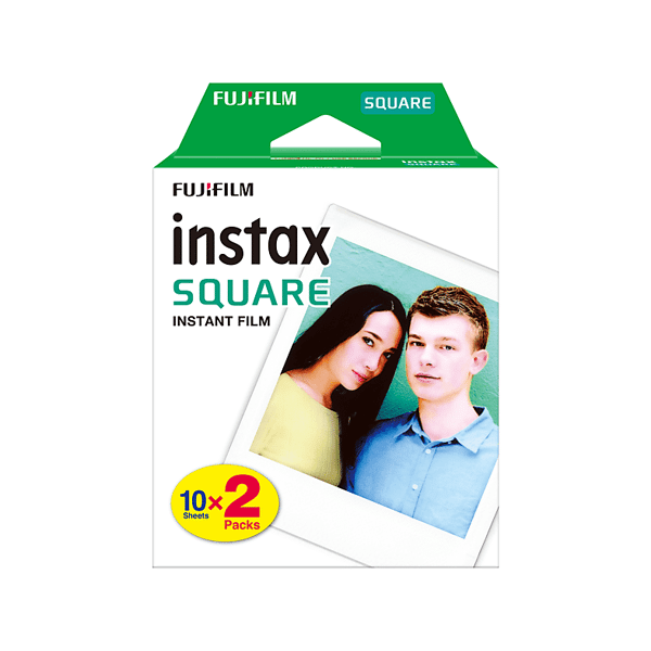 fujifilm pellicola  instax square film 20 fog