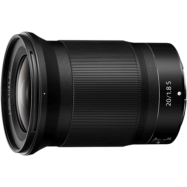 nikon obiettivo mirrorless  z 20mm f/1.8 s