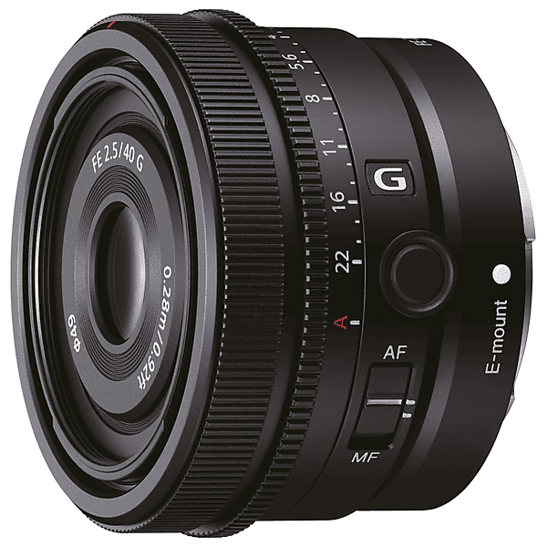 sony obiettivo mirrorless  sel40f25g