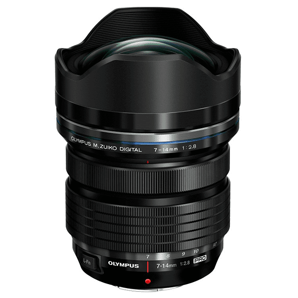 olympus obiettivo mirrorless  ed 7-14mm f2.8 pro