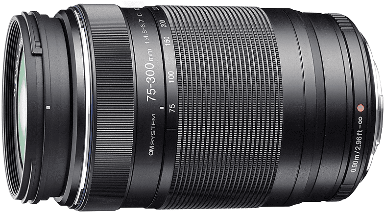 om system obiettivo mirrorless  m.zd ed 75-300mm black ii