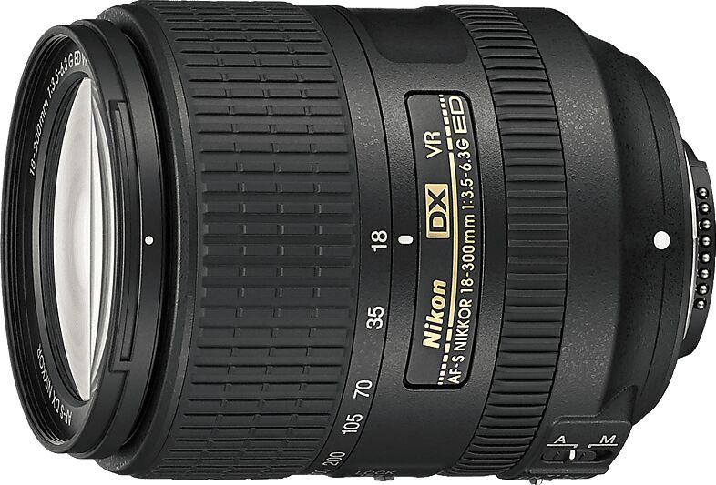 nikon obiettivo  af-s dx 18–300 3.5–6.3 vr