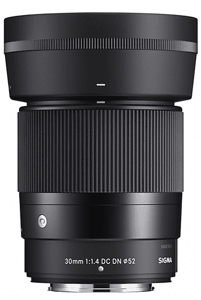 sigma obiettivo mirrorless  30/1.4 (c) dc dn x-mount