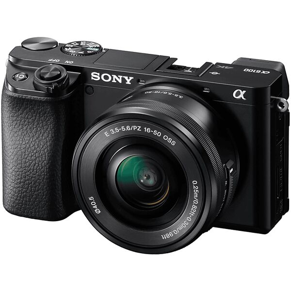 sony fotocamera mirrorless  ilce6100lb