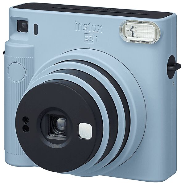 fujifilm compatta  instax sq1 glacier blue