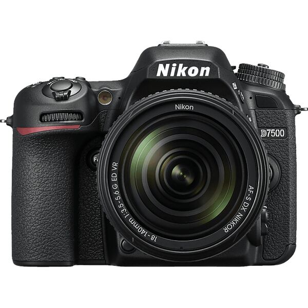 nikon fotocamera reflex  d7500 + af-s 18-140 vr